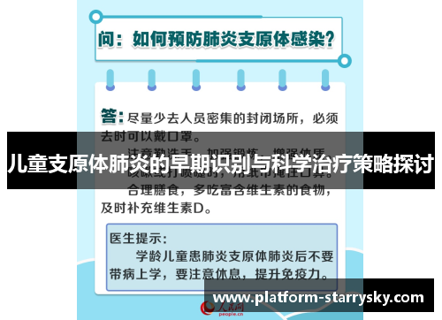 儿童支原体肺炎的早期识别与科学治疗策略探讨